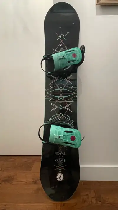 Rome Snowboard with Bindings, View more
