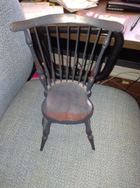 Solid wood chair suitable for 18" dolls for sale