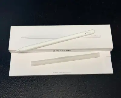 Brand New, Open Box, Unused Apple Pencil Pro for iPad Pro/Air, View more