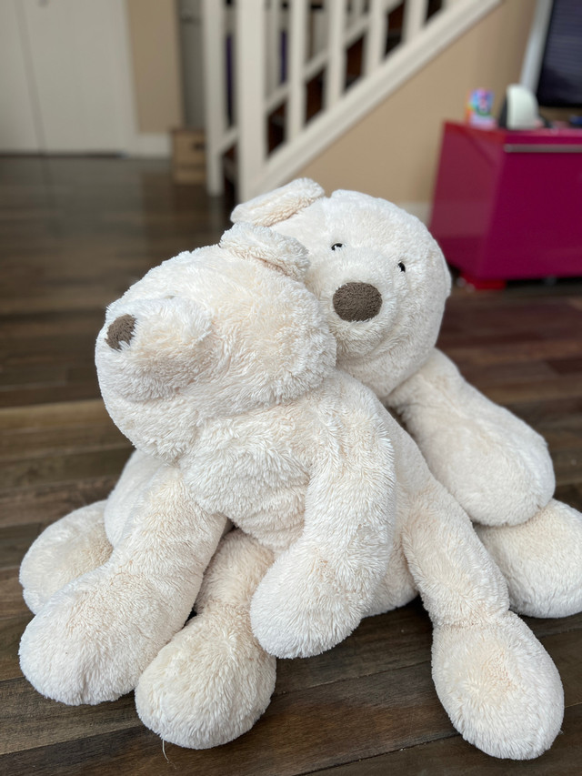 Two big teddy bear stuffed animal dolls in Toys & Games in Calgary - Image 2