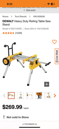 Dewalt table saw stand 