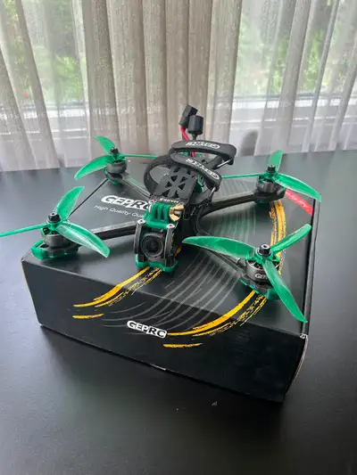 GEPRC Mark5 03 FPV Drone GoPro attachment spare blades all original content with box + 3 GEPRC 1550m...