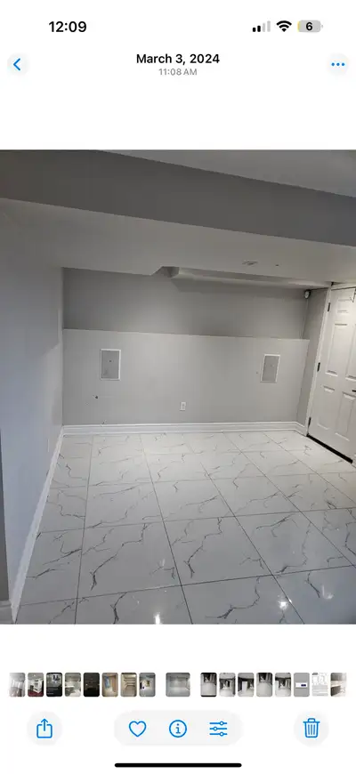 studio basement for rent