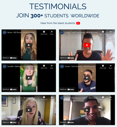 WHY choose MCATbyJAMES over big MCAT Prep companies? https://www.mcatbyjames.com/ The main differenc...