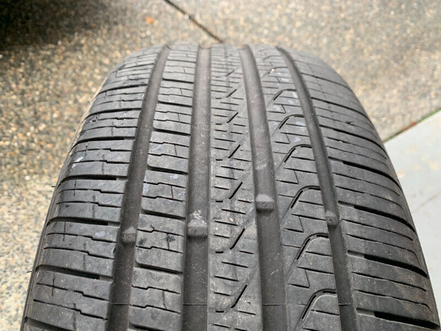 Pair of 225/45/19 M+S Pirelli P7 Cinturato A/S RFT with 50/70% in Tires & Rims in Delta/Surrey/Langley - Image 3