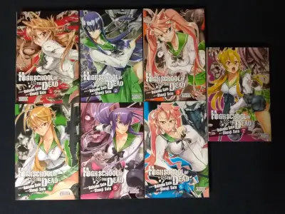 Highschool of the Dead Complete Manga Set, View more