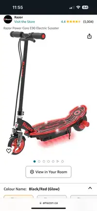 Razor underglow electric scooter