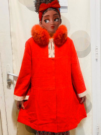 Ladies Red trench Coat (Good Condition)