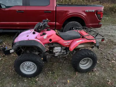 Honda Fourtrax/Rancher 400 FGA for parts Used some parts for my bike so it’s missing: Front rack Fro...
