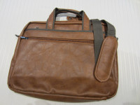 Bugatti brown briefcase-style bag