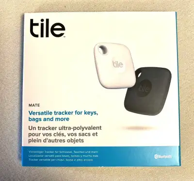 2 Tile Mate 2021 Universal Bluetooth Tracker Keys Finder Locator, View more