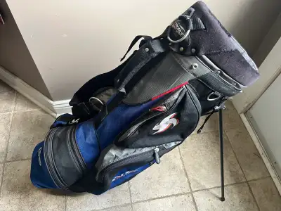 Golf bag with stand, View more
