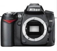 Nikon D90 with Nikon 18-200mm VR Lens and Nikon MB-D80