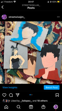 Custom Anime Paintings on Tiles