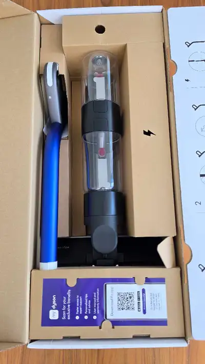 For sale Dyson WashG1 Cordless Wet Cleaner (Matte Black/Ultra Blue). Absolutely brand new, never bee...