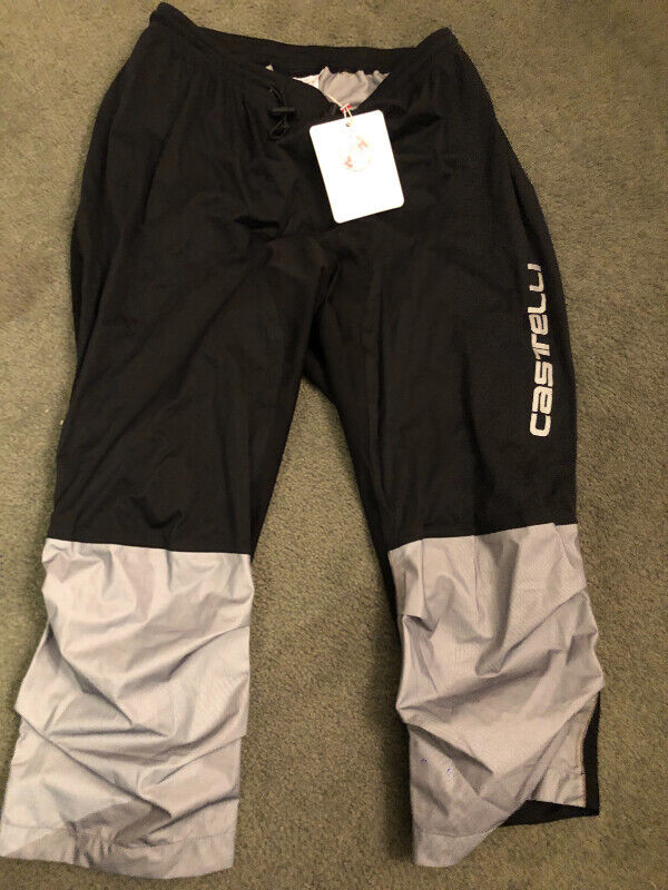 CASTELLI Cycling Rain Pants in Clothing, Shoes & Accessories in Ottawa - Image 2