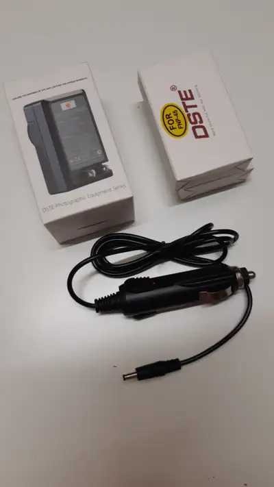 LI-40B LI-42B Camera Battery and Charger Adapter + Car Adapter, View more