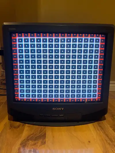 Sony Trinitron 20" KV-20S10 CRT TV Retro Gaming w/ Remote TESTED, View more