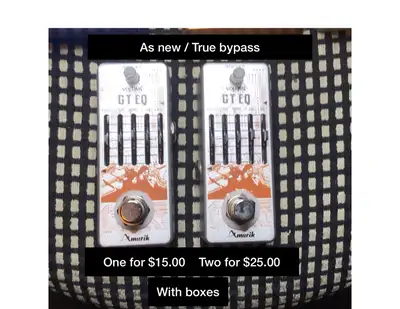 Guitar equalizer pedals, View more