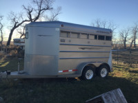 2006 Dex bumper pull horse trailer