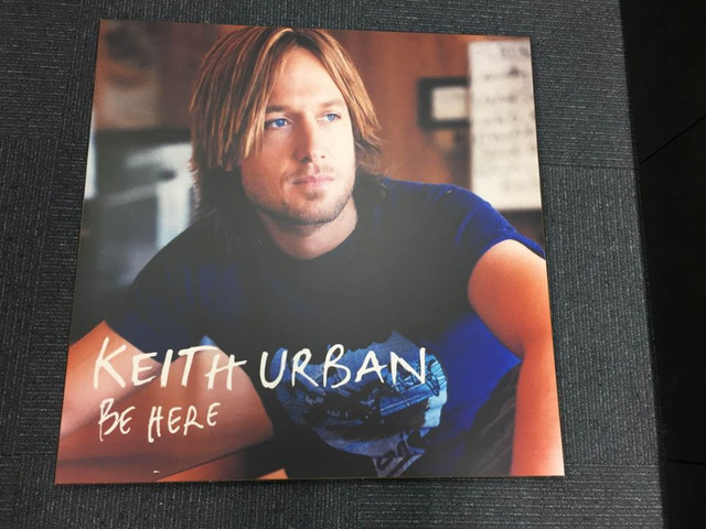Keith Urban - Be Here 36"x36" Wooden Canvas Art Print in Arts & Collectibles in Edmonton