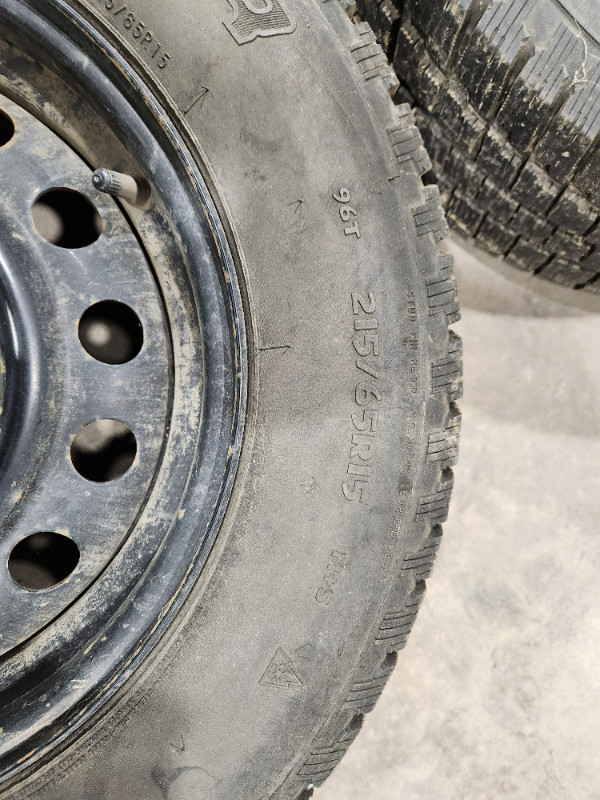 Cooper Weather-Master winter tires - 215/65 R15 in Tires & Rims in Saskatoon - Image 4