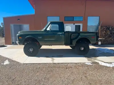 I’m looking for an all original 1967 or 1968 Chevy or GMC K10 4x4 wearing original paint and nice pa...
