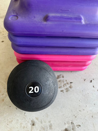 Fitness work out items 