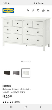 Ikea Hemnes Dresser