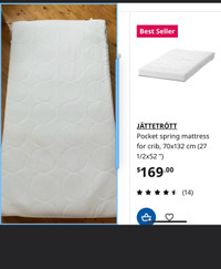 IKEA crib mattress 