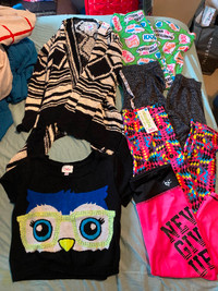 YOUTH GIRLS JUSTICE CLOTHING LOT SIZE 10(couple BNWT)