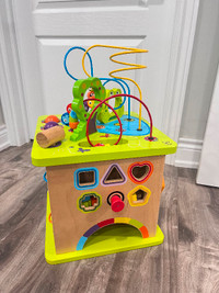 Hape Country Critters Wooden Activity Play Cube $ 50