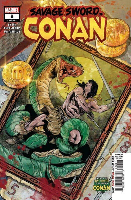 Savage Sword Of Conan #8 Marvel Comics 2019 JIM ZUB ZIRCHER VF dans Bandes dessinées  à Longueuil/Rive Sud