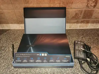 ASUS ZENBOOK PRO DUO 15 UX582 TOUCH 15.6 & 14 4K OLED 3070 1TB, View more