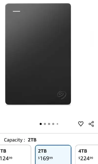 2TB External Game Drive for PS5/Xbox/PC, View more