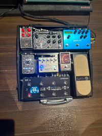 Pedalboard: Schmidt Array, G3 Atom, Strymon, CIOKS, King Tone