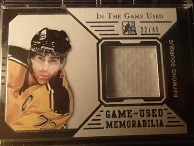 carte de hockey ITG 2015-16 Raymond Bourque 22/45, View more