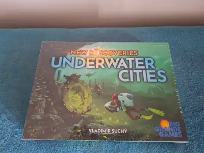 Underwater Cities New Discoveries Board Game  Brand New, View more