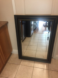 Solid Mirror In Wooden Frame - New