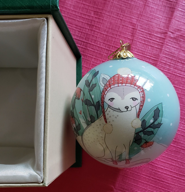 LI BIEN CHRISTMAS ORNAMENT + box / ORNEMENT de NOËL avec boite dans Art et objets de collection  à Laval/Rive Nord - Image 3
