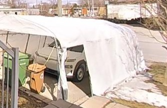 Abri d'auto à vendre / Car shelter for sale, View more
