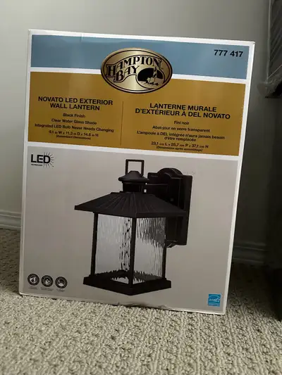 LED Wall Light Lantern New in Box, View more