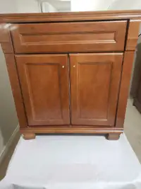 Bathroom sink cabinet. 