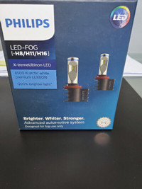 New Philips LED-FOG H8/H11/H16 6500k