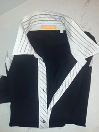 TUXEDO top and jacket by CRISCA SIZE L