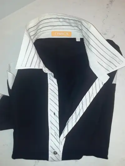 TUXEDO top by CRISCA SIZE L, View more