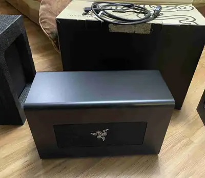 Selling a Razer Core X eGPU. This external graphics enclosure connects to your laptop via Thunderbol...