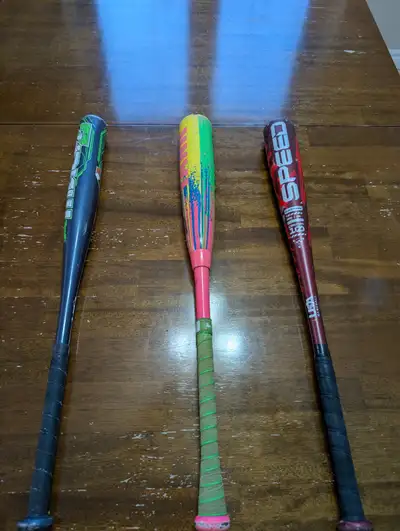 Rawlings and Easton Baseball Bats, View more