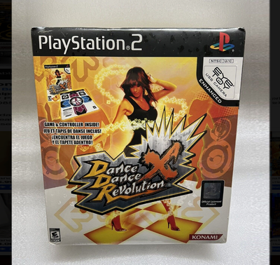 Sony Playstation 2 Dance Dance Revolution X Bundle PS2 DDR, View more