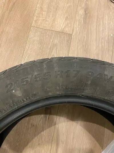 Only used for 2 months, came off a new 2026 Kia Seltos 215/55 R17